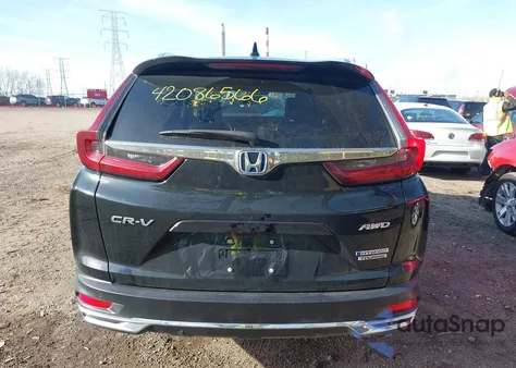 2020 Honda Cr-V Hybrid Touring from USA, damaged, VIN 7FART6H95LE019738